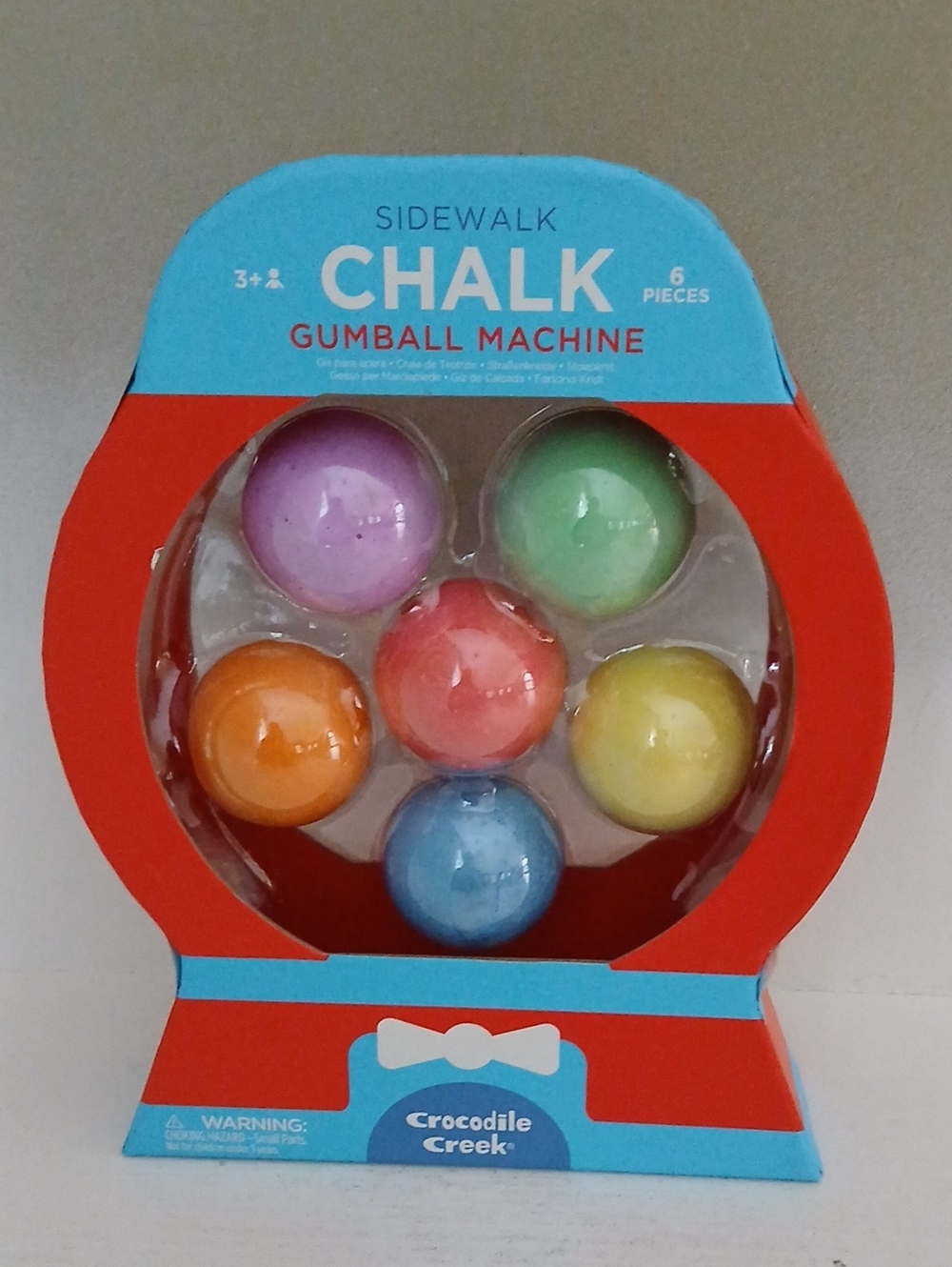 Sidewalk Chalk Gumball Machine